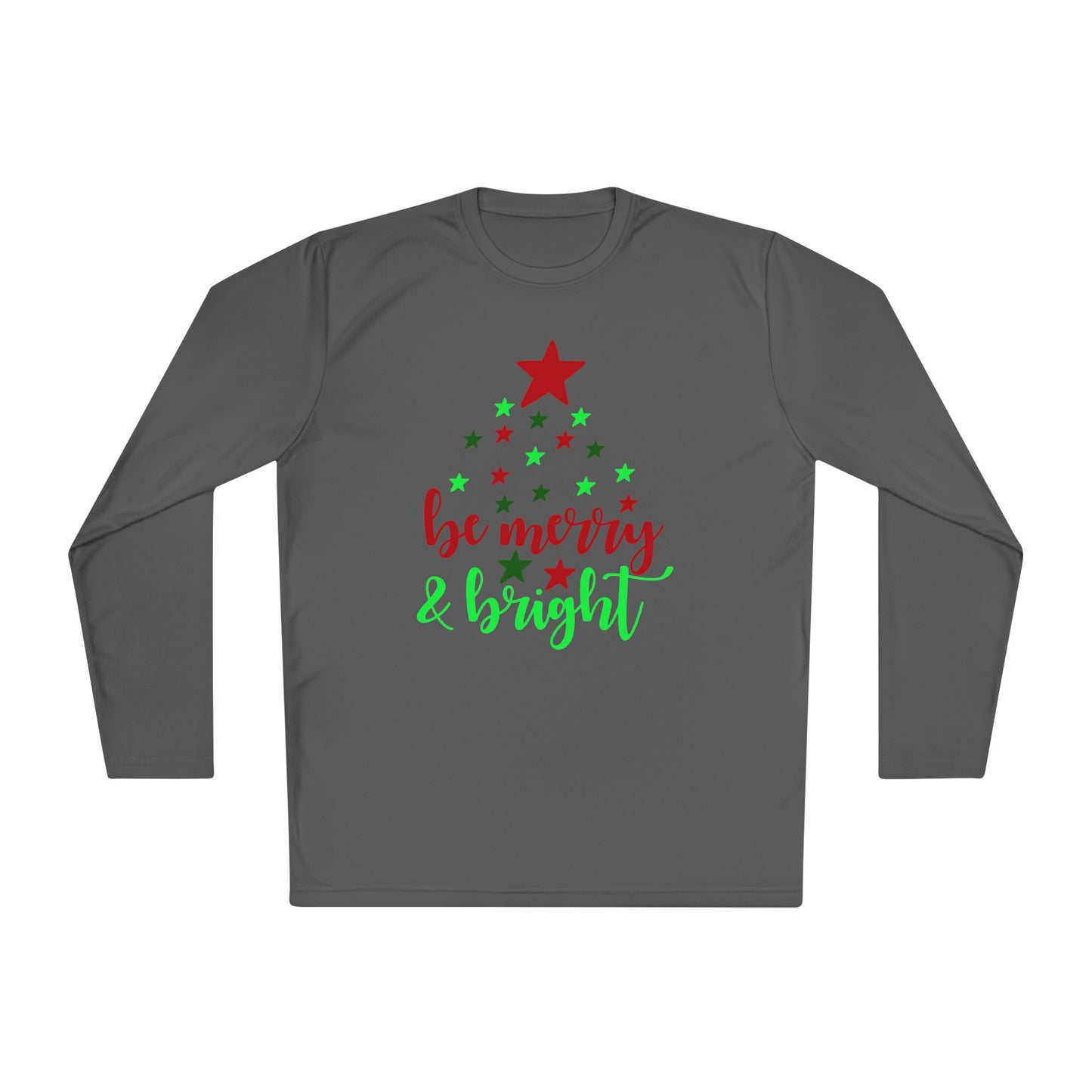 Be Merry & Bright Adult Long Sleeve Tee