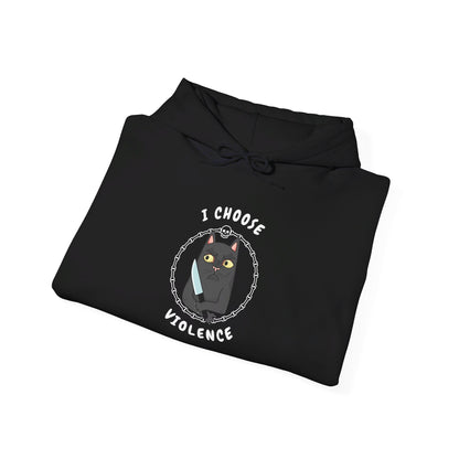 I Choose Violence Heavy Blend™ Hooded Sweatshirt