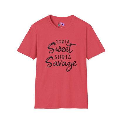 Sorta Sweet Sorta Savage Adult T-shirt