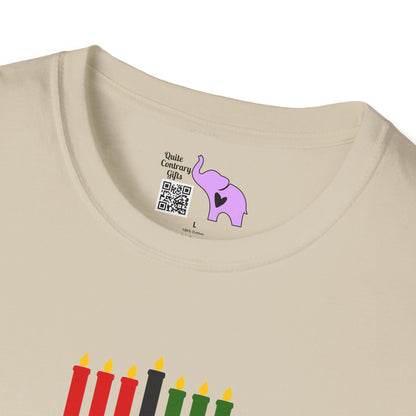 Seven Candles of Culture Adult T-shirt