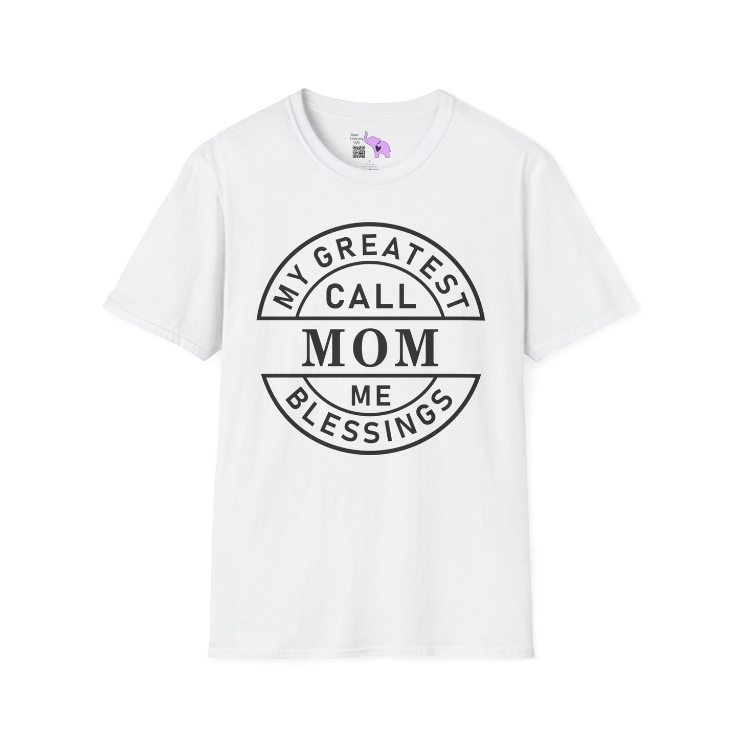 My Greatest Blessings Call Me Mom Adult T-shirt