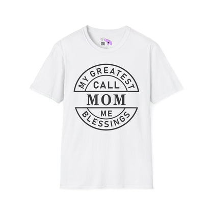 My Greatest Blessings Call Me Mom Adult T-shirt