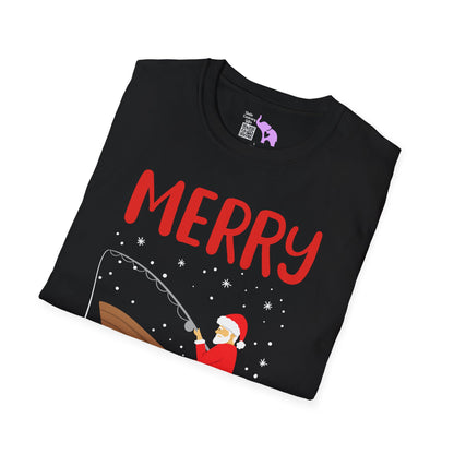 Merry Fishmas Adult T-shirt
