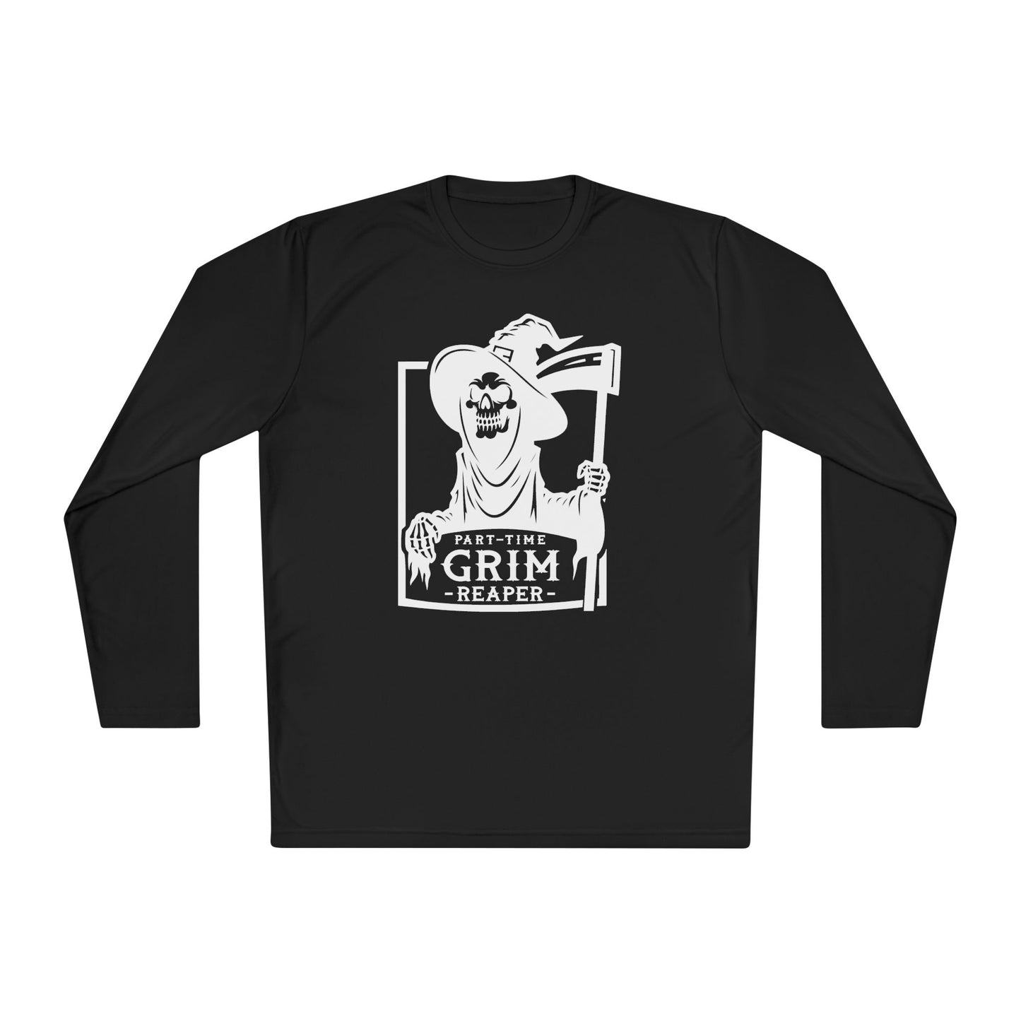 Part-Time Grim Reaper Adult Long Sleeve Tee