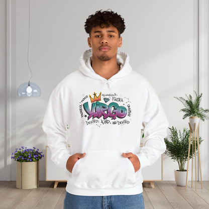 Virgo Street Art Heavy Blend™ Hooded Sweatshirt