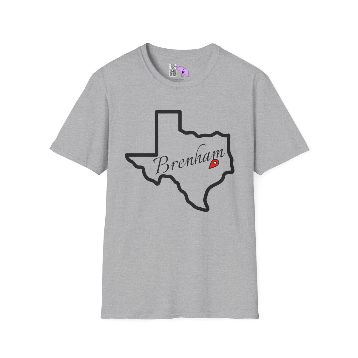 Brenham Texas Adult T-shirt