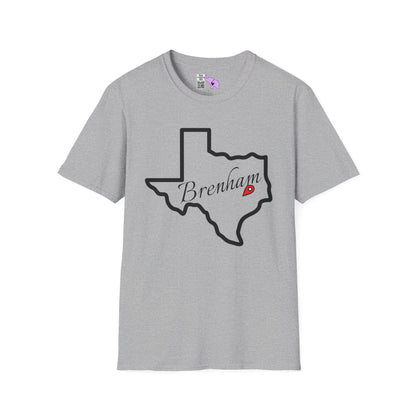 Brenham Texas Adult T-shirt