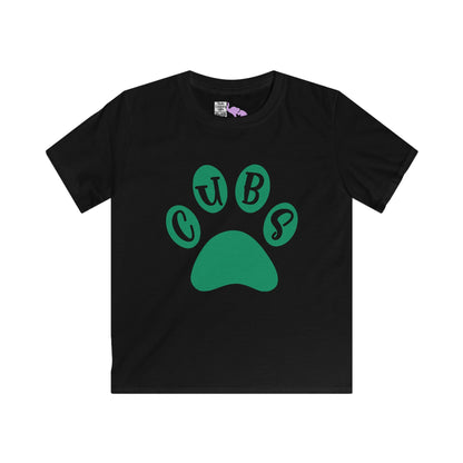 Brenham Cub Tracks Youth Softstyle Tee