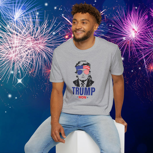 Trump Won 3 Adult T-shirt