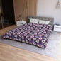 Twilight Daisy Meadow Microfiber Duvet Cover