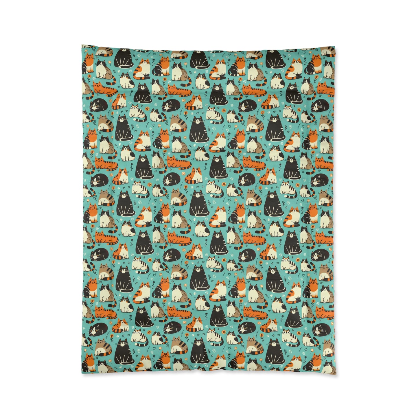 Whimsy Whiskers Comforter