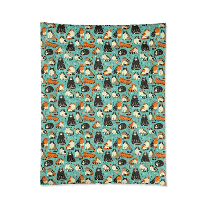 Whimsy Whiskers Comforter