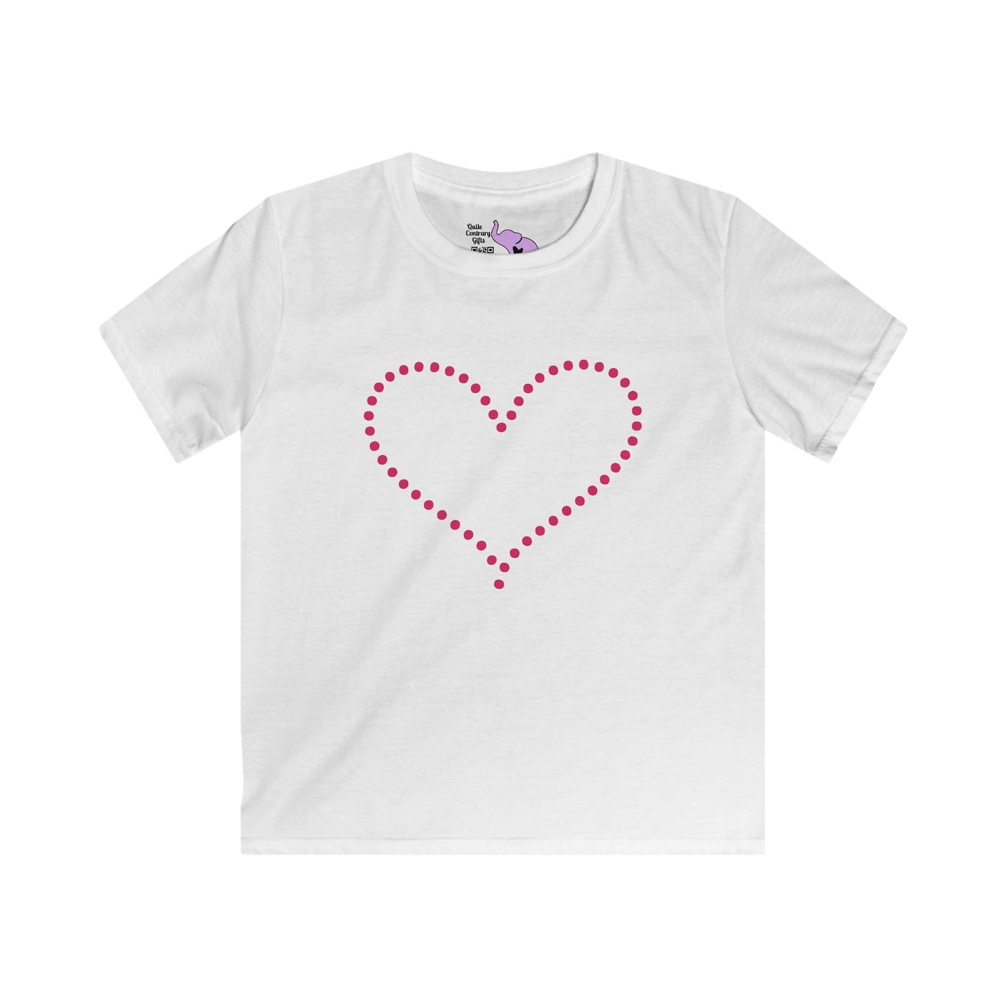 Heart 3 Youth Softstyle Tee