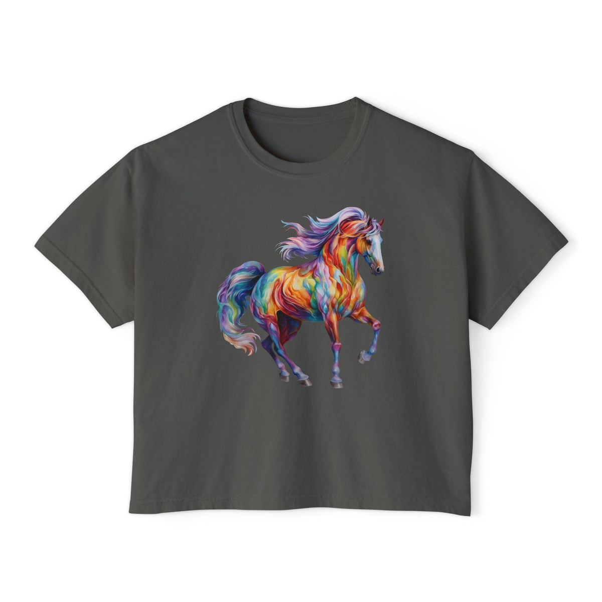 Dreamscape Stallion Women's Boxy Tee