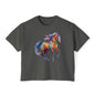 Dreamscape Stallion Women's Boxy Tee