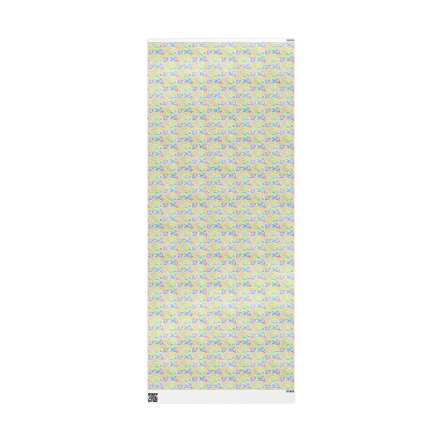Dreamsicle Camo Wrapping Paper