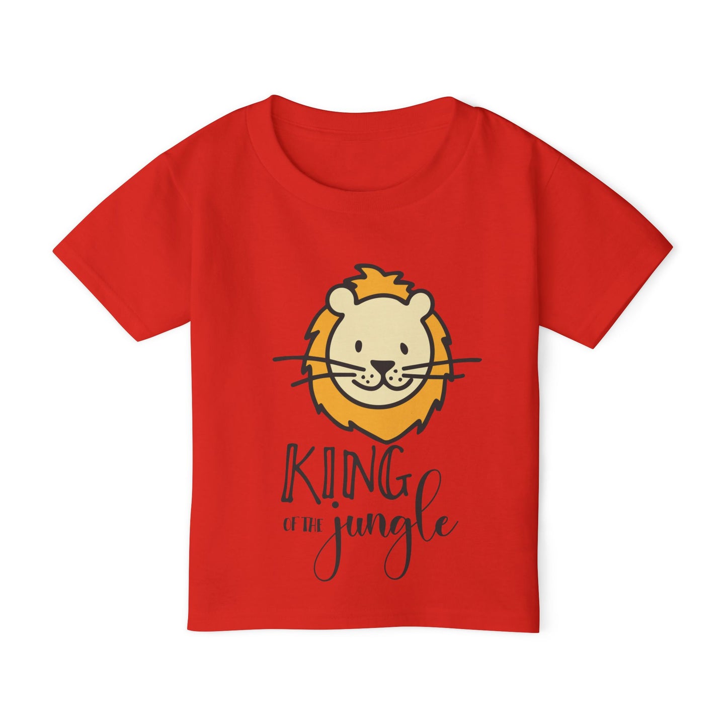 I'm The King Of The Jungle (Lion) Heavy Cotton™ Toddler T-shirt