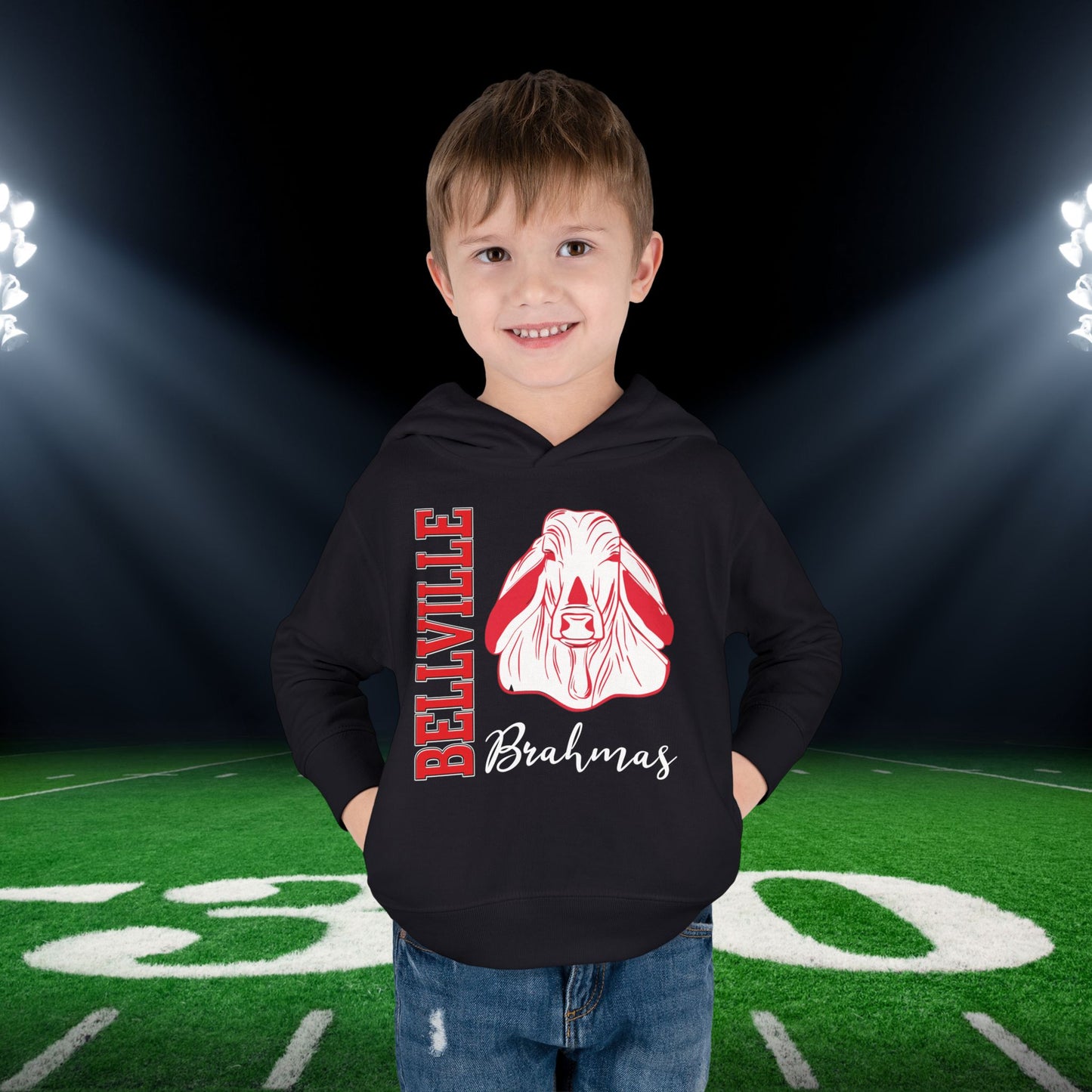 Bellville Vertical Fury Toddler Hoodie