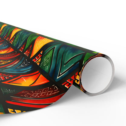 Ancestor Echo Kwanzaa Wrapping Paper