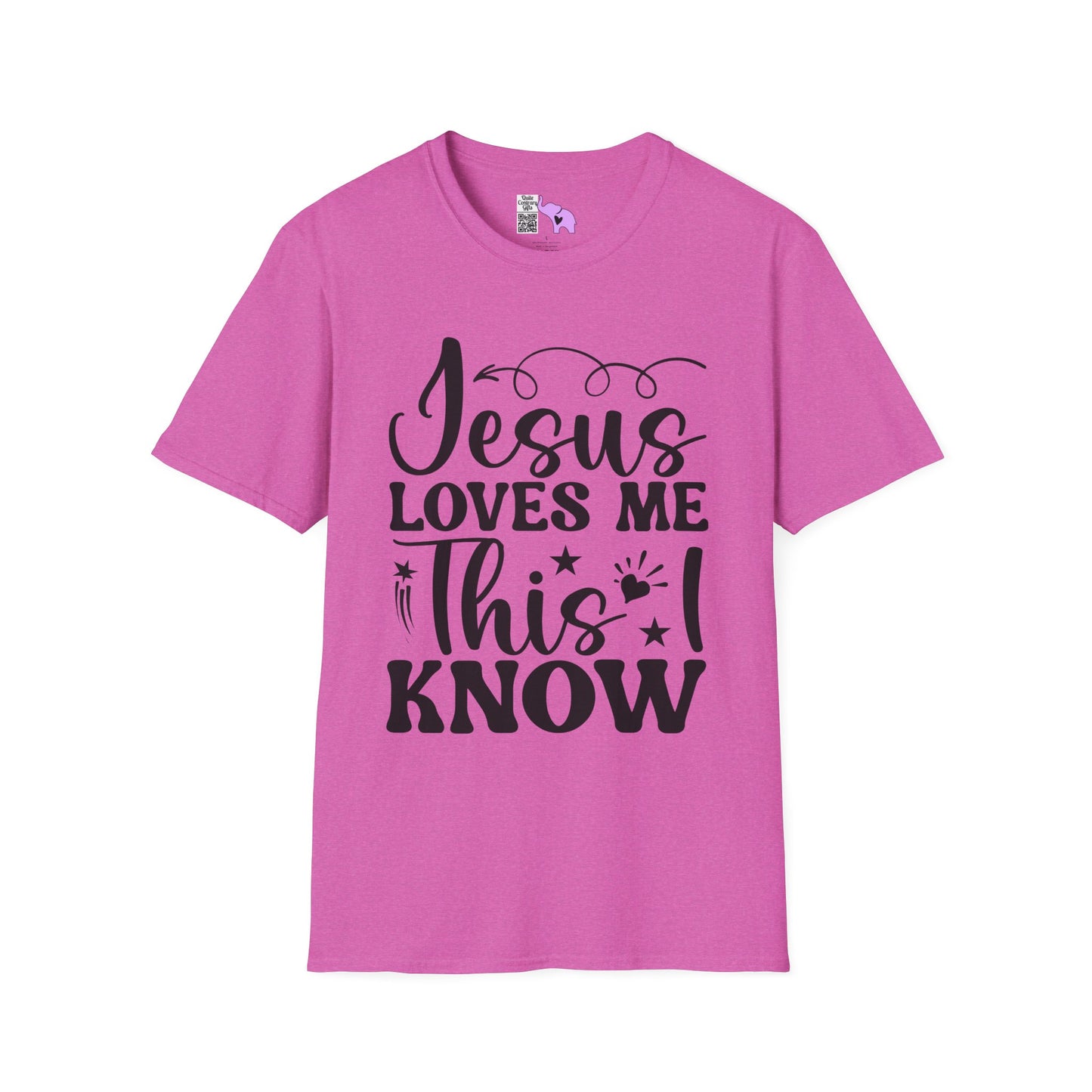 Jesus Loves Me This I Know Adult T-shirt