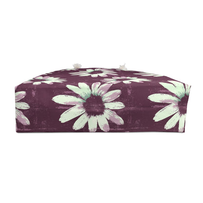 Purple Tide Petals Weekender Bag