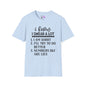 I Know I Swear Alot... Adult T-shirt