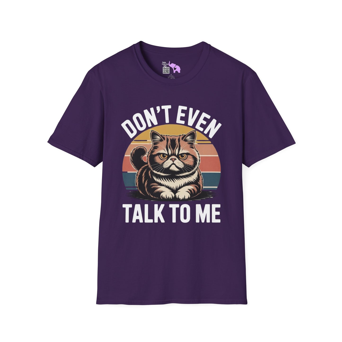 Don't Even Talk To Me (Grumpy Cat) Adult T-shirt