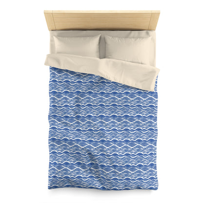 Ethereal Tides Microfiber Duvet Cover