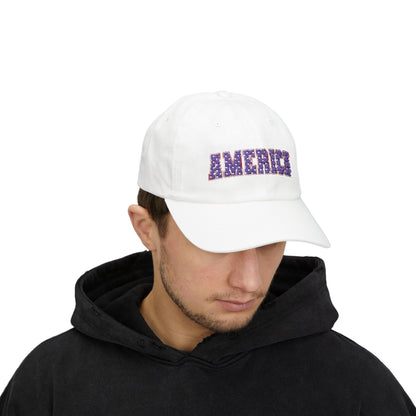 Starry America Embroidered Classic Dad Cap