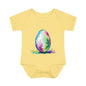 Colorful Easter Egg Infant Baby Rib Bodysuit