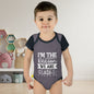 I'm The Reason We Are Late Infant Baby Rib Bodysuit