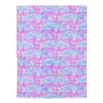 Sweet Berry Bloom Baby Swaddle Blanket