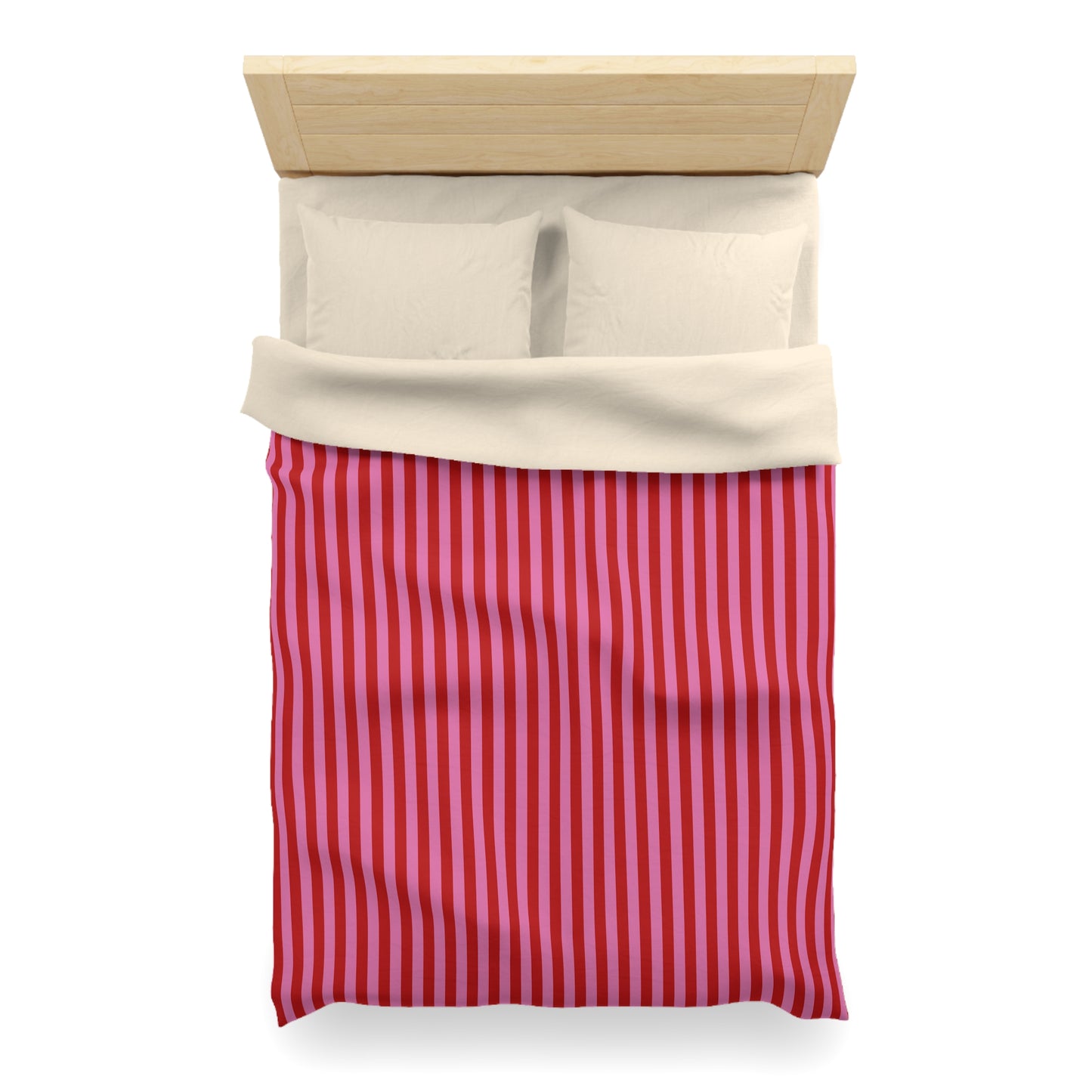 Be Mine Stripes Microfiber Duvet Cover