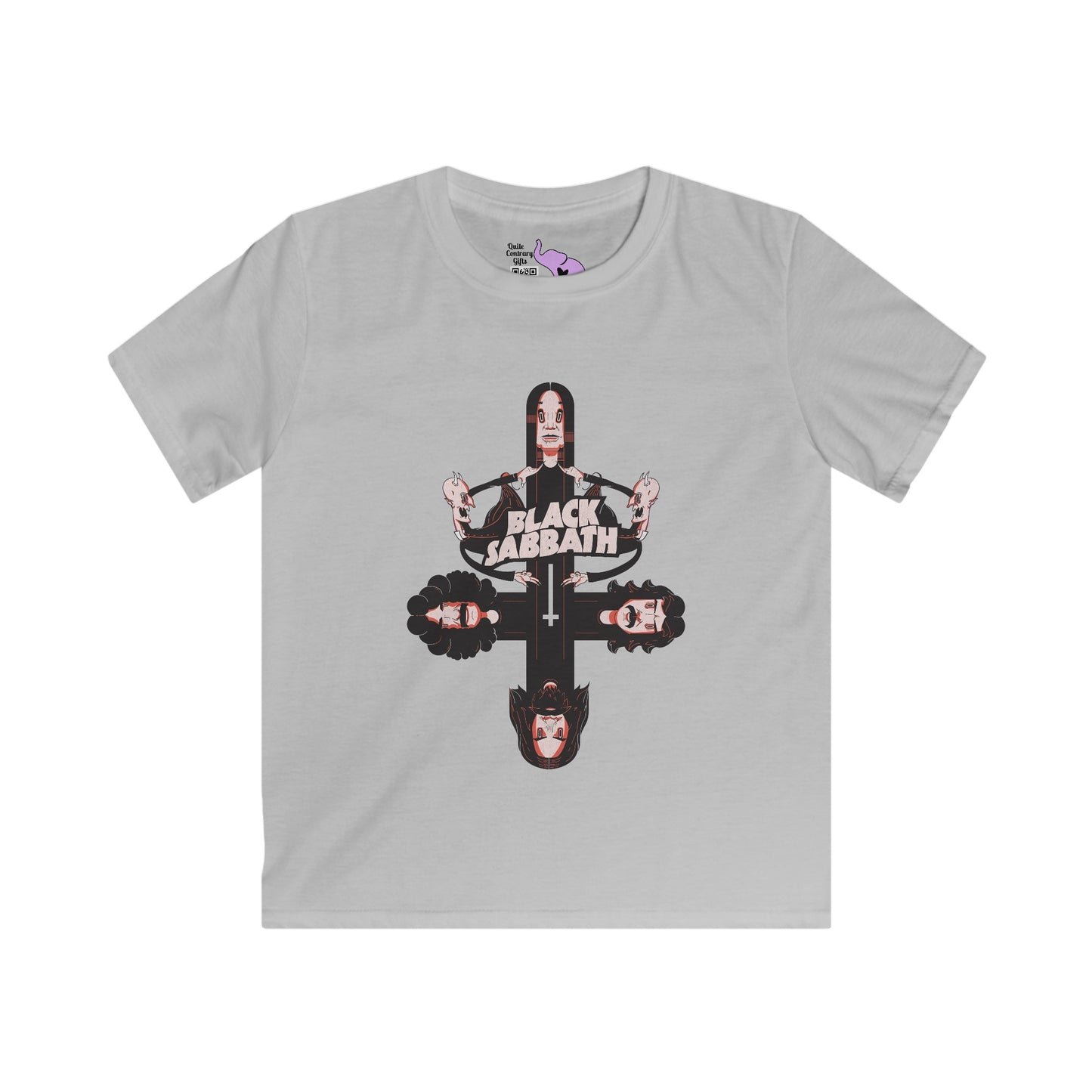 Black Sabbath (2) Kids Softstyle Tee