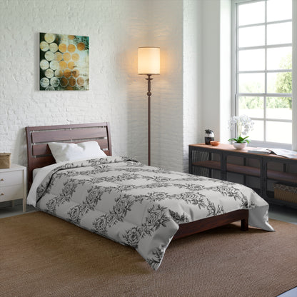 Midnight Rose Sketch Comforter