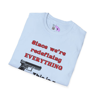 2A Redefining Gun as a Cordless Drill T-shirt