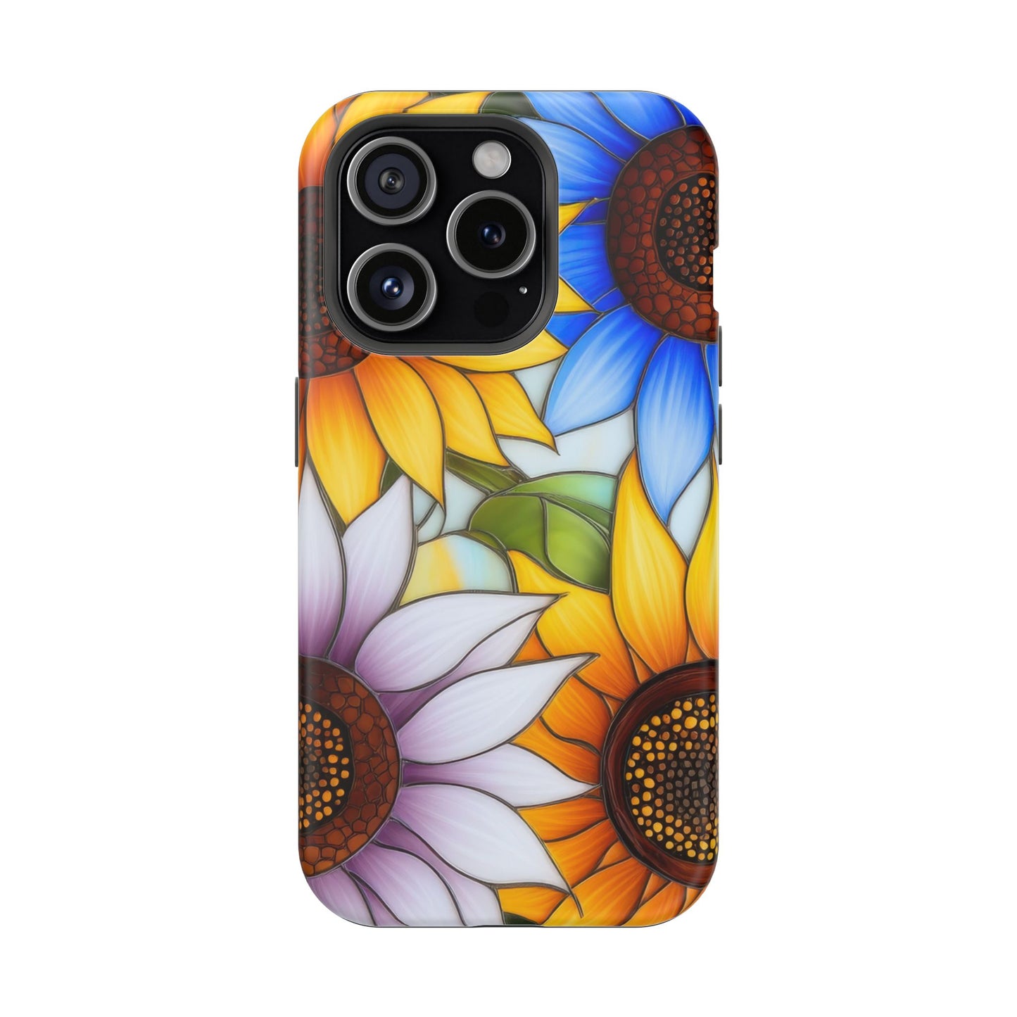 Colorful Sunflowers MagSafe® Compatible Tough Case for iPhone