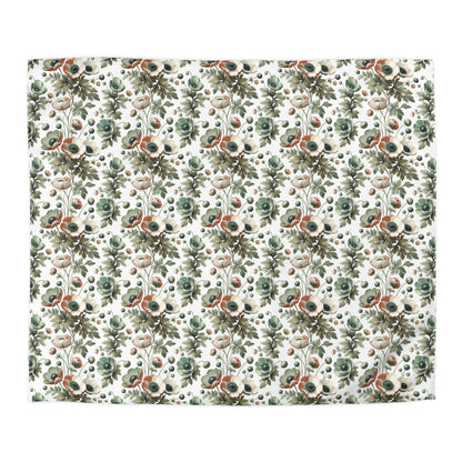 Whimsy In Bloom Microfiber Duvet Cover