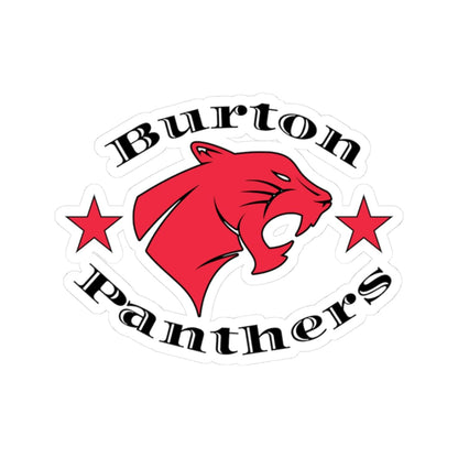 Burton Panthers Classic, Black Kiss-Cut Decal