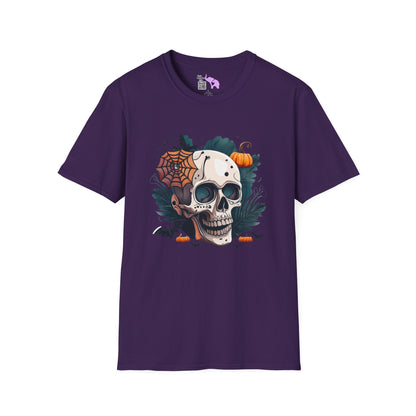 Colorful Skull Adult T-shirt