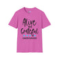 Alive & Grateful Cancer Survivor Adult T-shirt