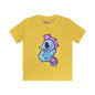 Cute Seahorse (Blue) Kids Softstyle Tee