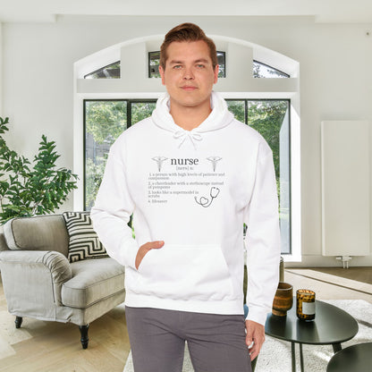 Nurse Definition Heavy Blend™ Hooded Sweatshirt