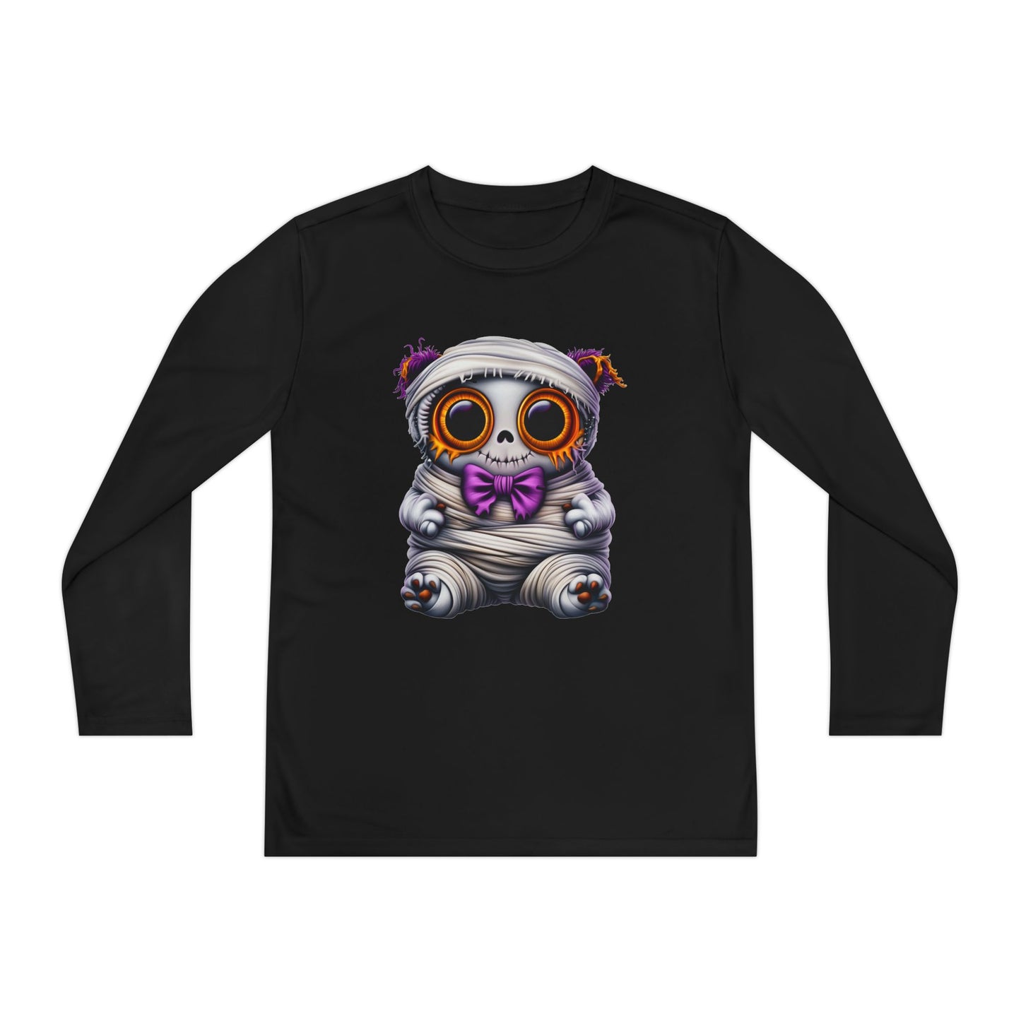 Mummy Bear Youth Long Sleeve Tee