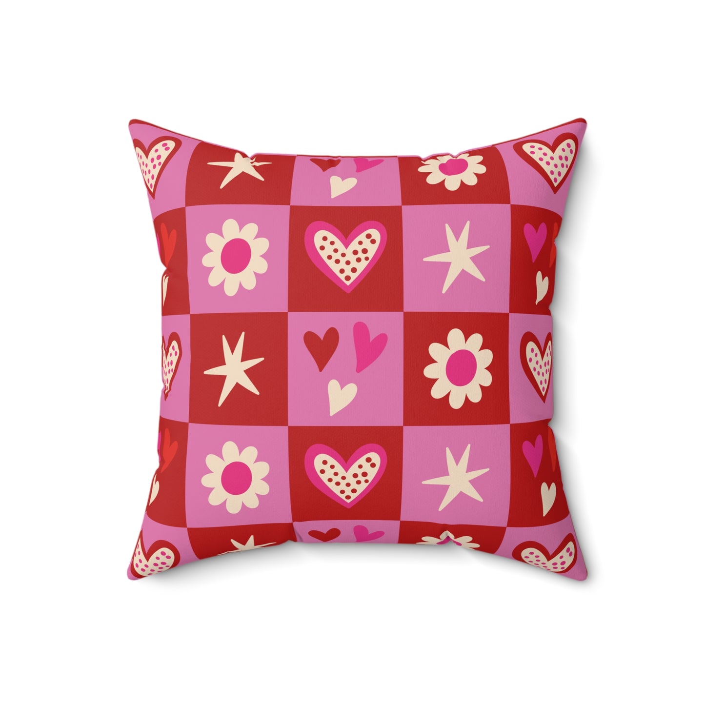 Valentine Toss Throw Pillow