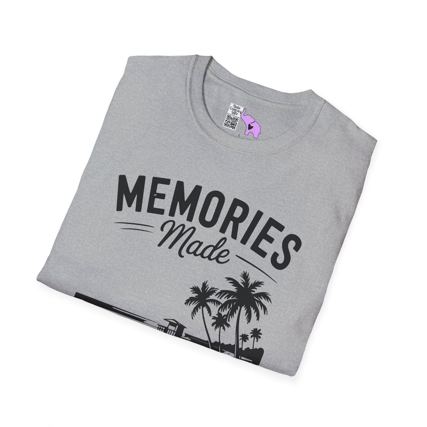 Memories Made at the Beach Last A Lifetime Adult T-shirt