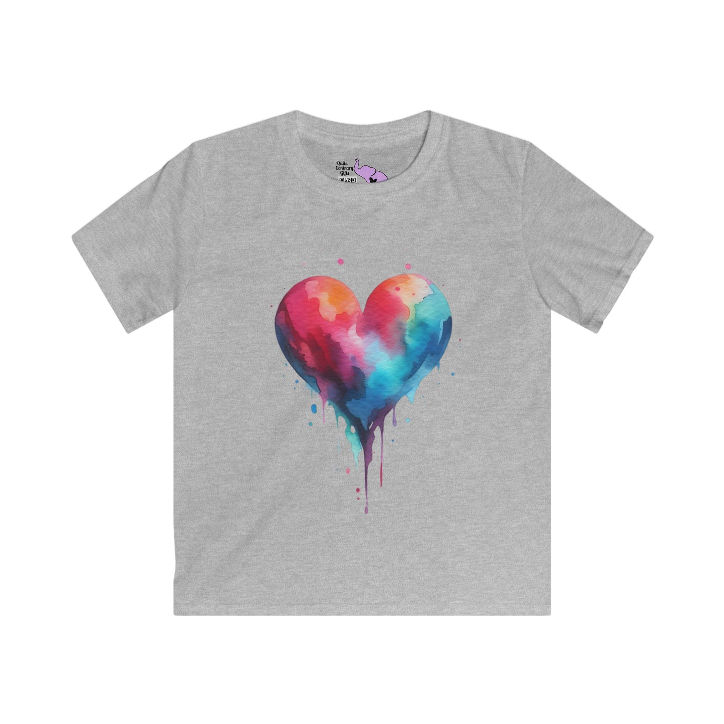 Heart Colorway Youth Softstyle Tee