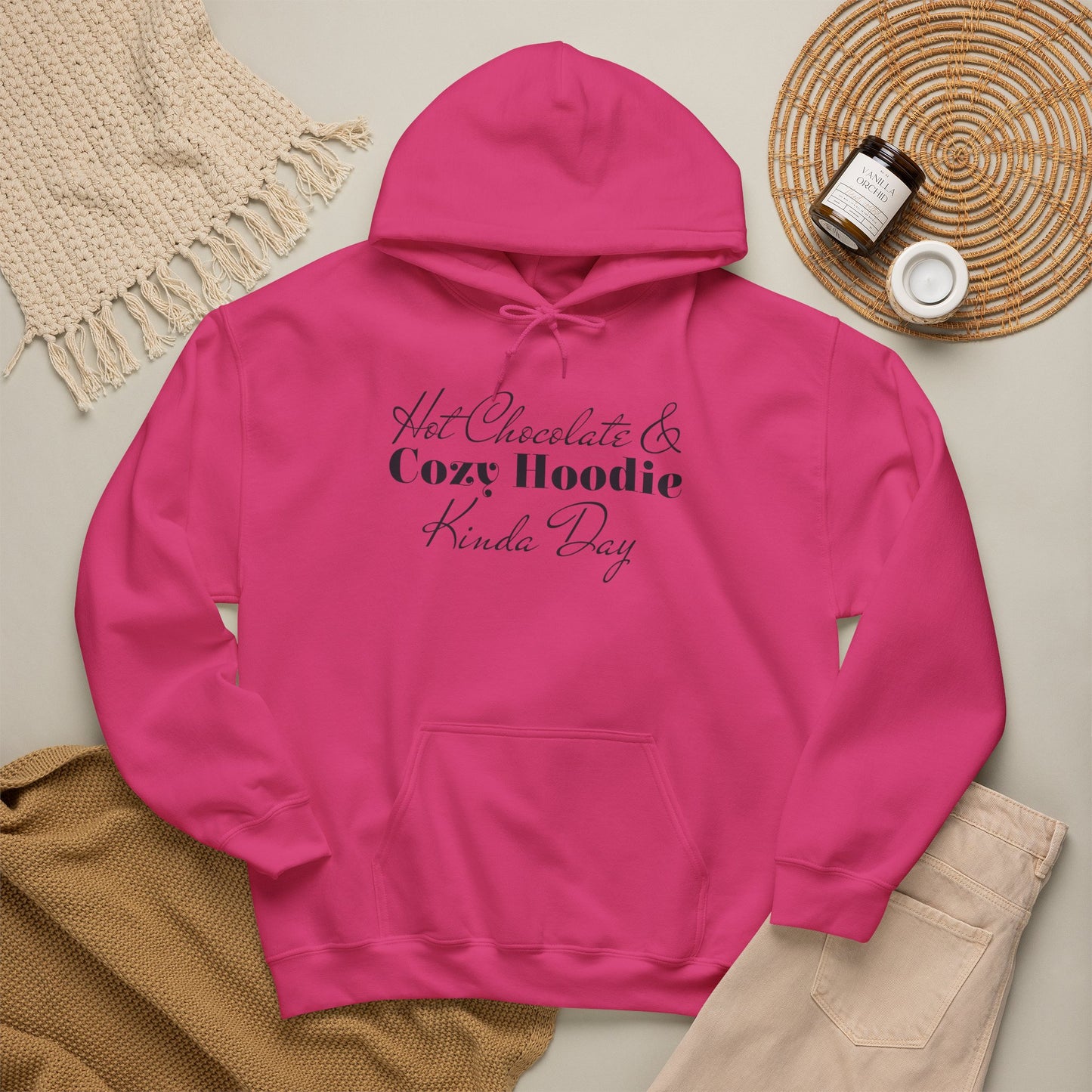 Hot Chocolate & Cozy Hoodie Kinda Day Adult Heavy Blend™ Hoodie