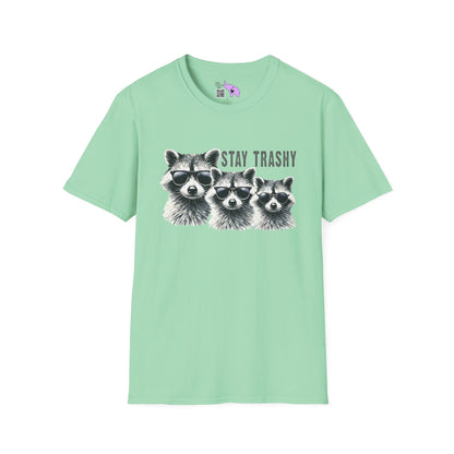 Stay Trashy (Racoon) Adult T-shirt