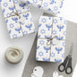 Menorah/Star of David Hanukkah Wrapping Paper